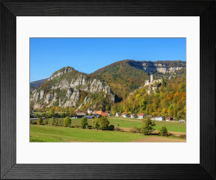 Framed Print : Neu Falkenstein near Balsthal, Solothurn, Switzerland Framed Print : Neu Falkenstein near Balsthal, Solothurn, Switzerland