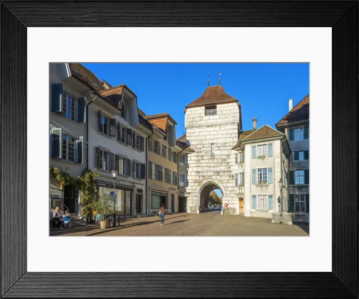 Framed Print : City gate Baseltor, Solothurn, Switzerland Framed Print : City gate Baseltor, Solothurn, Switzerland