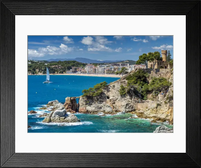 Framed Print : Lloret de Mar, Costa Brava, Catalonia, Spain Framed Print : Lloret de Mar, Costa Brava, Catalonia, Spain