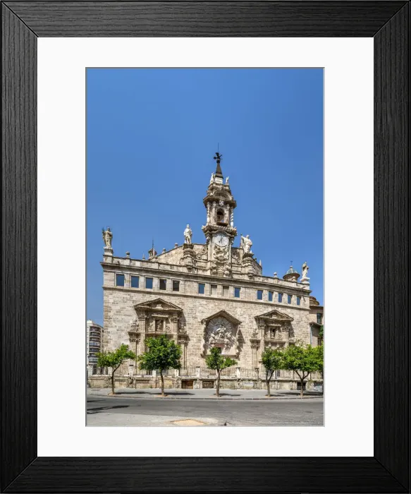 Framed Print : Iglesia de los Santos Juanes, Valencia, Comunidad Valenciana, Spain Framed Print : Iglesia de los Santos Juanes, Valencia, Comunidad Valenciana, Spain