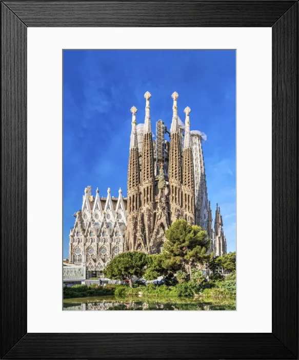 Framed Print : Nativity facade, Sagrada Familia basilica church, Barcelona, Catalonia, Spain Framed Print : Nativity facade, Sagrada Familia basilica church, Barcelona, Catalonia, Spain