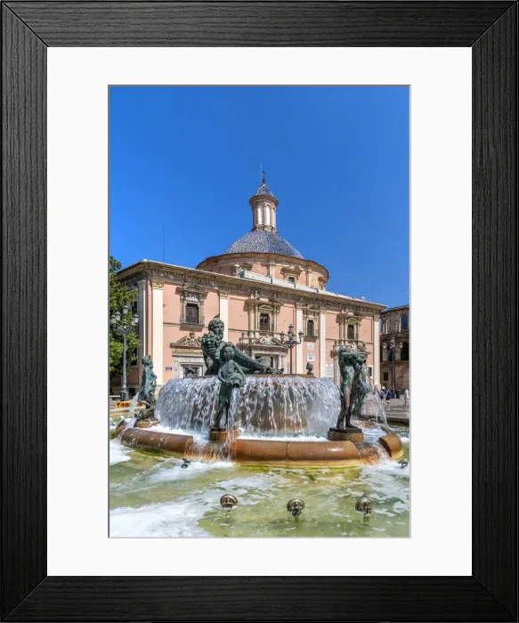 Framed Print : Plaza de la Virgen, Valencia, Comunidad Valenciana, Spain Framed Print : Plaza de la Virgen, Valencia, Comunidad Valenciana, Spain
