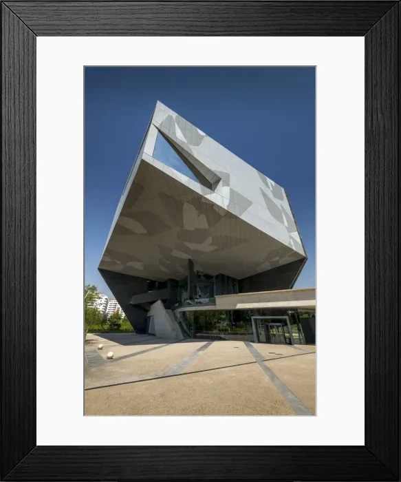 Framed Print : Caixa Forum, Zaragoza, Spain, Architect: Estudio Carme Pinos
