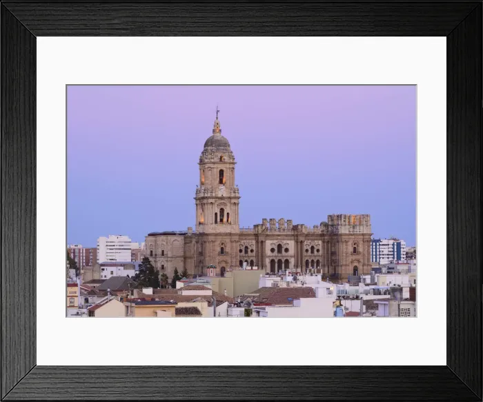 Framed Print : Spain, Andalusia, Costa del Sol, Malaga, La Manquita, Cathedral Framed Print : Spain, Andalusia, Costa del Sol, Malaga, La Manquita, Cathedral