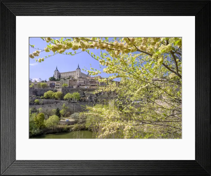 Framed Print : Spain, Castilla-La Mancha, Central Spain, Toledo in spring Framed Print : Spain, Castilla-La Mancha, Central Spain, Toledo in spring