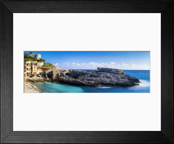 Framed Print : Calas Amunia, Mallorca, Balearics, Spain Framed Print : Calas Amunia, Mallorca, Balearics, Spain