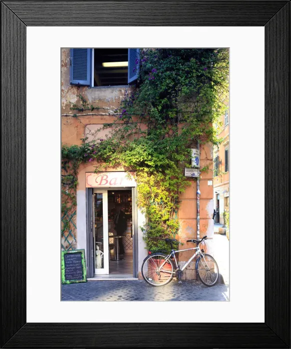 Framed Print : Italy, Rome, Trastevere street Framed Print : Italy, Rome, Trastevere street