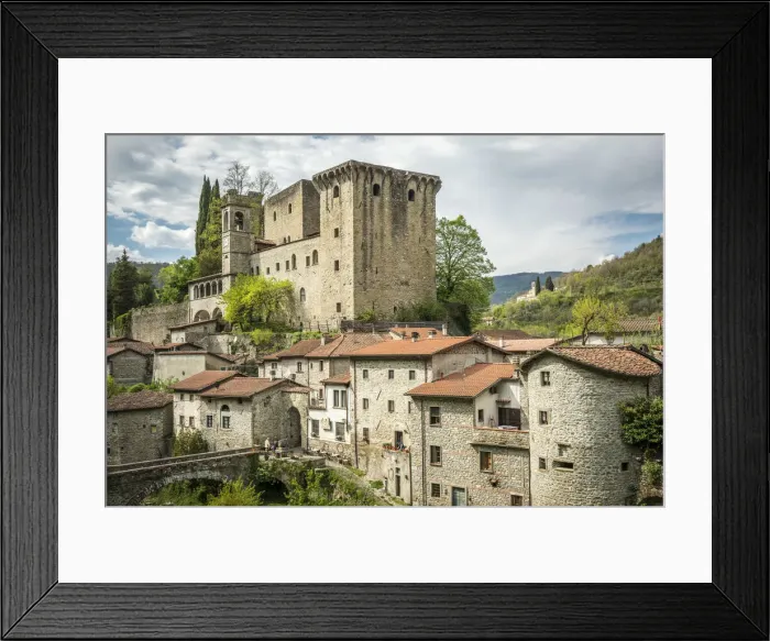 Framed Print : europe, Italy, Tuscany. The castle of Verrucola near Fivizzano Framed Print : europe, Italy, Tuscany. The castle of Verrucola near Fivizzano