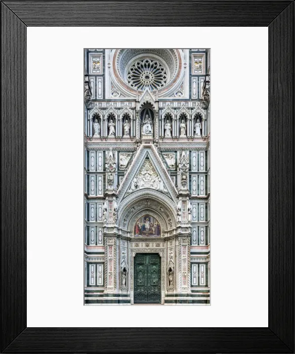 Framed Print : Europe, Italy, Tuscany, Florence, Santa Maria del Fiore, Florence Cathedral, Duomo