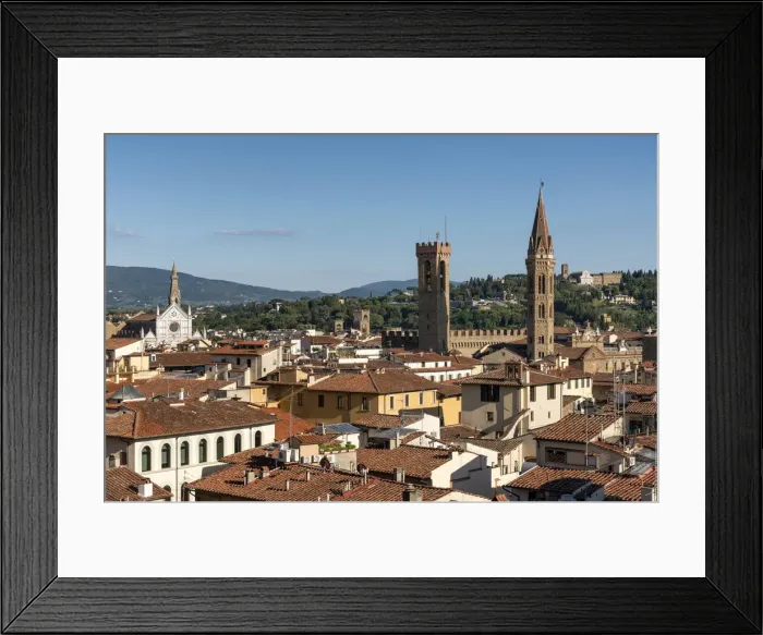 Framed Print : Europe, Italy, Tuscany, Florence, Rooftops of Florence Framed Print : Europe, Italy, Tuscany, Florence, Rooftops of Florence