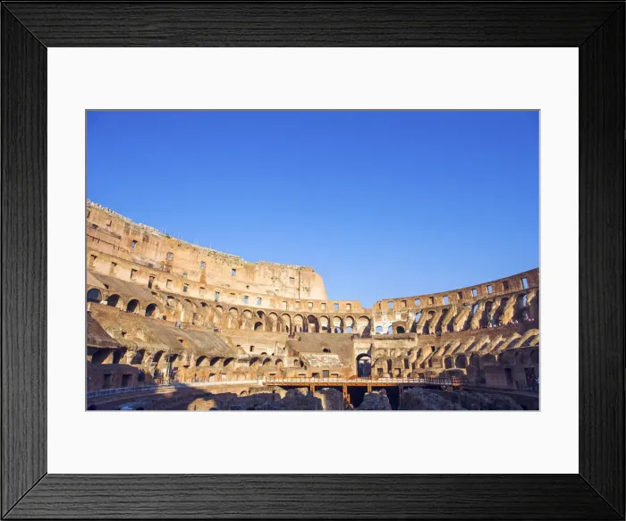Framed Print : Rome, Lazio, Italy. Colosseum details Framed Print : Rome, Lazio, Italy. Colosseum details