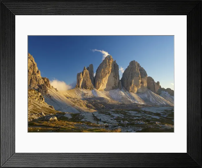 Framed Print : Le Tre Cime di Laveredo, Dolomites, Trentino, South Tyrol, Italy Framed Print : Le Tre Cime di Laveredo, Dolomites, Trentino, South Tyrol, Italy
