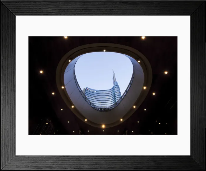 Framed Print : Unicredit Tower. Milan, Italy Framed Print : Unicredit Tower. Milan, Italy