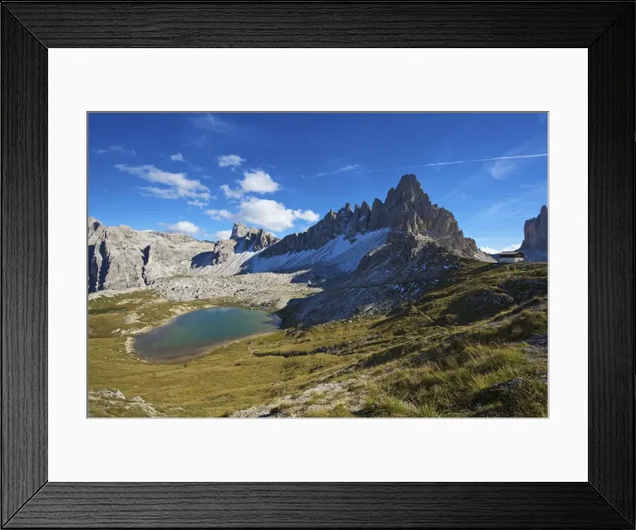 Framed Print : Parternkofel, Sextener Dolomites, Trentino, South Tyrol, Italy Framed Print : Parternkofel, Sextener Dolomites, Trentino, South Tyrol, Italy