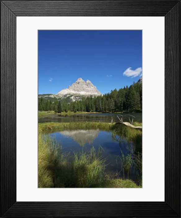 Framed Print : Lago Antorno, Sextner Dolomites, Trentino-South Tyrol, Italy Framed Print : Lago Antorno, Sextner Dolomites, Trentino-South Tyrol, Italy