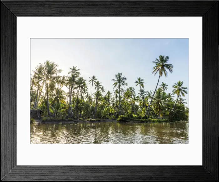 Framed Print : Africa, Tanzania, Tanga, Pangani. A boat excursion on the Pangani river passing through Framed Print : Africa, Tanzania, Tanga, Pangani. A boat excursion on the Pangani river passing through