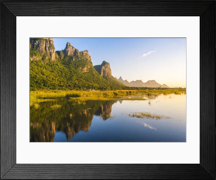 Framed Print : Khao Sam Roi Yot National Park, Prachuap Khiri Khan, Thailand Framed Print : Khao Sam Roi Yot National Park, Prachuap Khiri Khan, Thailand