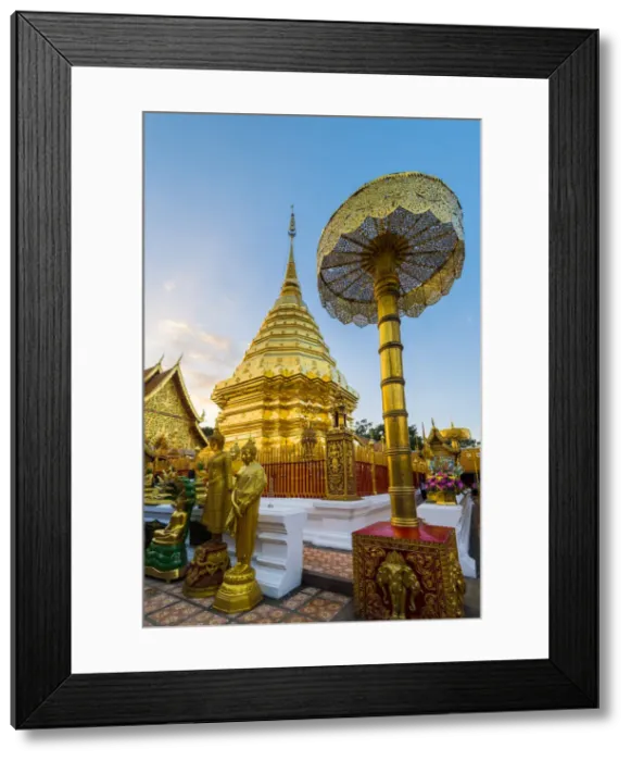 Framed Print : Wat Phrathat Doi Suthep, Chiang Mai, Thailand Framed Print : Wat Phrathat Doi Suthep, Chiang Mai, Thailand
