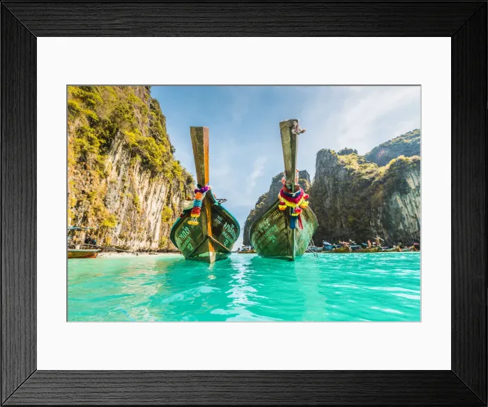 Framed Print : Ao Pileh (Pileh Lagoon), Ko Phi Phi Leh, Krabi Province, Thailand Framed Print : Ao Pileh (Pileh Lagoon), Ko Phi Phi Leh, Krabi Province, Thailand