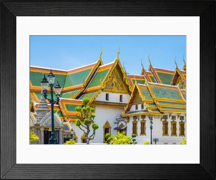 Framed Print : Phra Maha Monthien group, Grand Palace complex, Bangkok, Thailand Framed Print : Phra Maha Monthien group, Grand Palace complex, Bangkok, Thailand