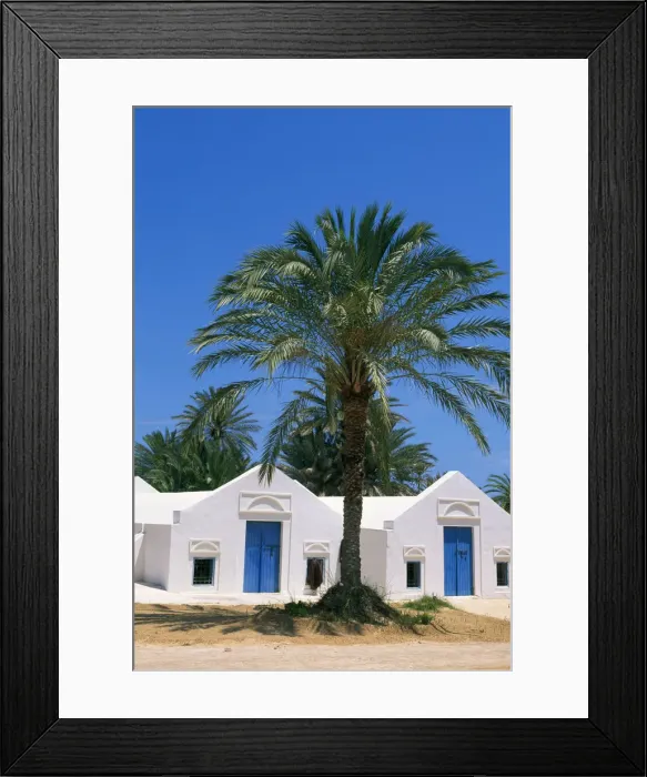 Framed Print : Menzel Cottage, Djerba Island, Tunisia Framed Print : Menzel Cottage, Djerba Island, Tunisia