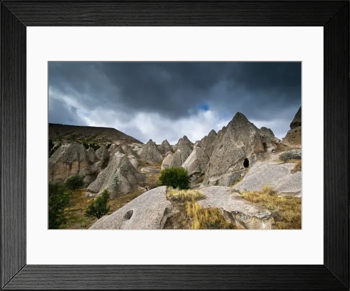 Framed Print : The old rocky monastery of Kirleki Kilesi. Cappadocia, Turkey, Asia Framed Print : The old rocky monastery of Kirleki Kilesi. Cappadocia, Turkey, Asia