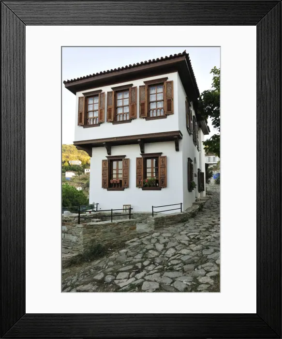 Framed Print : House of Sirince, in Izmir province. It was settled by freed Greek slaves. Turkey, Asia Framed Print : House of Sirince, in Izmir province. It was settled by freed Greek slaves. Turkey, Asia