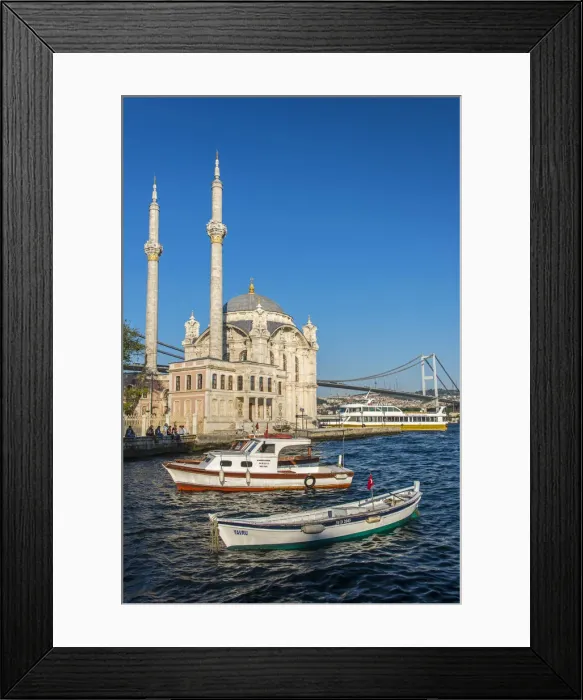 Framed Print : Ortakoy Mosque, Besiktas, Istanbul, Turkey Framed Print : Ortakoy Mosque, Besiktas, Istanbul, Turkey