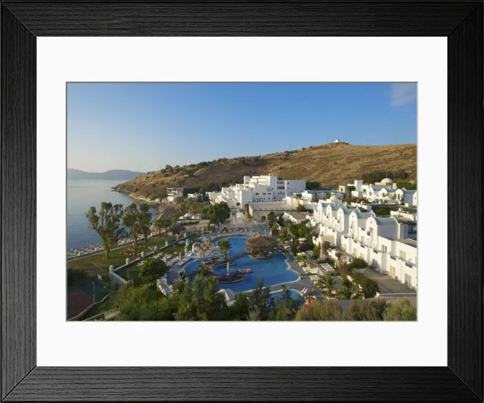 Framed Print : Salmakis Resort and Spa in Bodrum, Aegean, Turquoise Coast, Turkey Framed Print : Salmakis Resort and Spa in Bodrum, Aegean, Turquoise Coast, Turkey