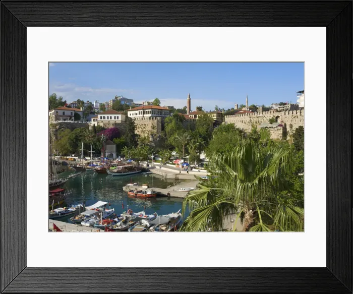 Framed Print : Harbour of Antalya, Turquoise Coast, Turkey Framed Print : Harbour of Antalya, Turquoise Coast, Turkey