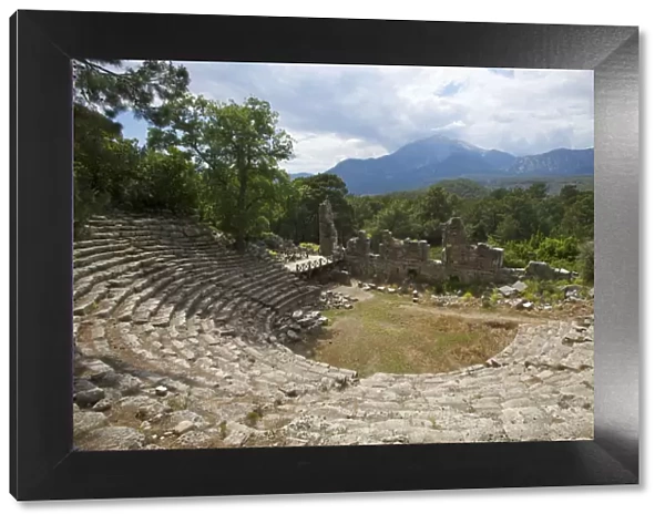 Ancient Theatre of Phaselis, Lycia, Turquoise Coast, Turkey