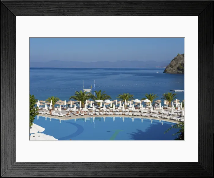 Framed Print : Hillside Club near Fethiye, Aegean, Turquoise Coast, Turkey Framed Print : Hillside Club near Fethiye, Aegean, Turquoise Coast, Turkey