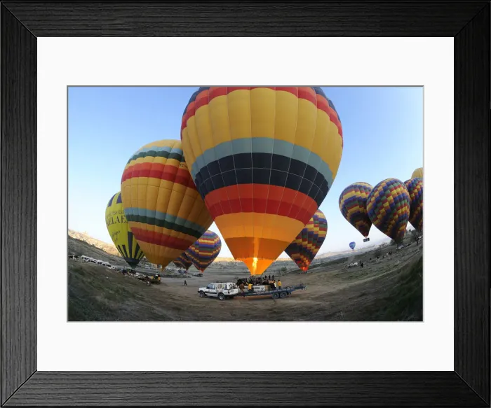 Framed Print : Hot Ait Balloon, Cappadocia, Turkey Framed Print : Hot Ait Balloon, Cappadocia, Turkey
