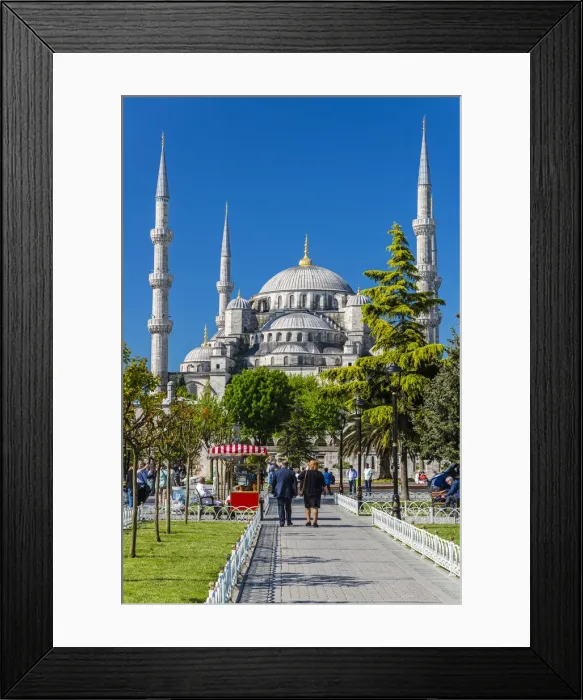 Framed Print : Sultan Ahmed Mosque or Blue Mosque, Sultanahmet, Istanbul, Turkey Framed Print : Sultan Ahmed Mosque or Blue Mosque, Sultanahmet, Istanbul, Turkey