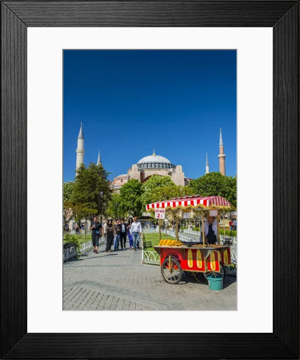 Framed Print : Hagia Sophia, Sultanahmet, Istanbul, Turkey Framed Print : Hagia Sophia, Sultanahmet, Istanbul, Turkey