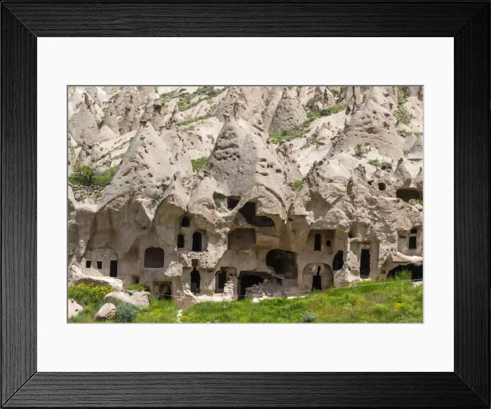 Framed Print : The abandoned rock carved village of Zelve, Zelve open air museum, Cappadocia, Turkey Framed Print : The abandoned rock carved village of Zelve, Zelve open air museum, Cappadocia, Turkey