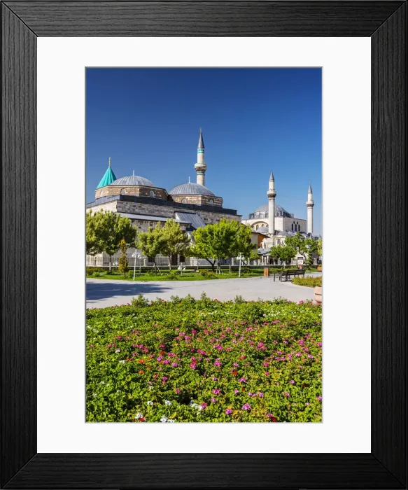 Framed Print : Mevlana Museum, Konya, Turkey Framed Print : Mevlana Museum, Konya, Turkey