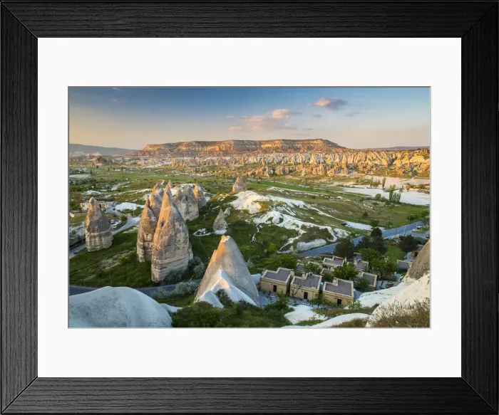 Framed Print : Sunset view over the Red Valley, Goreme, Cappadocia, Turkey Framed Print : Sunset view over the Red Valley, Goreme, Cappadocia, Turkey
