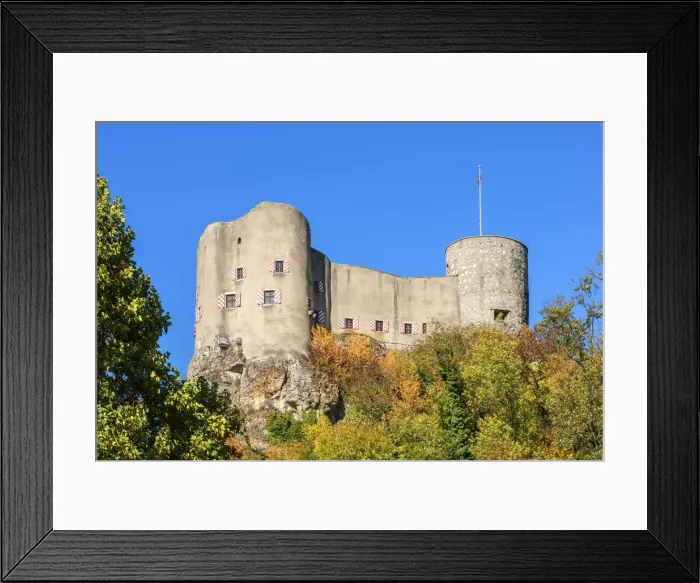 Framed Print : Castle Alt-Falkenstein, Balsthal, Solothurn, Switzerland Framed Print : Castle Alt-Falkenstein, Balsthal, Solothurn, Switzerland