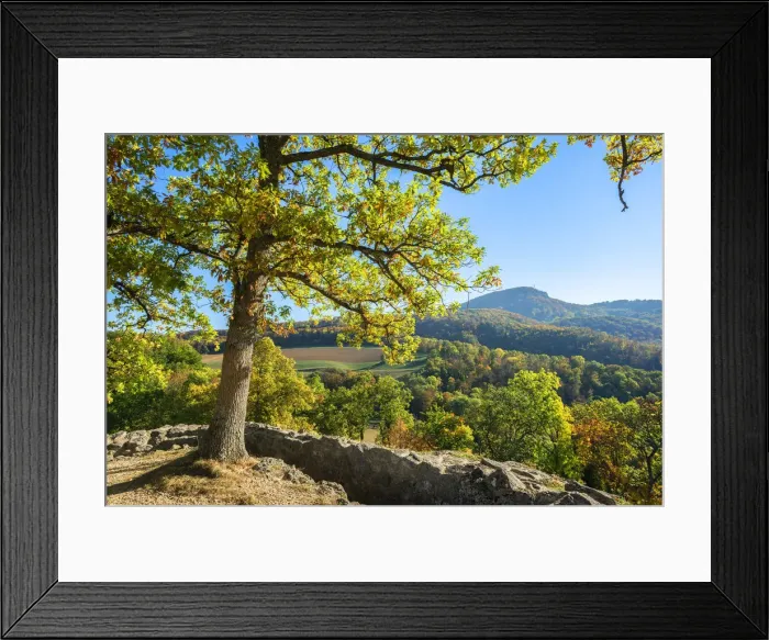 Framed Print : View from Castle ruin Dorneck, Dornach, Solothurn, Switzerland Framed Print : View from Castle ruin Dorneck, Dornach, Solothurn, Switzerland