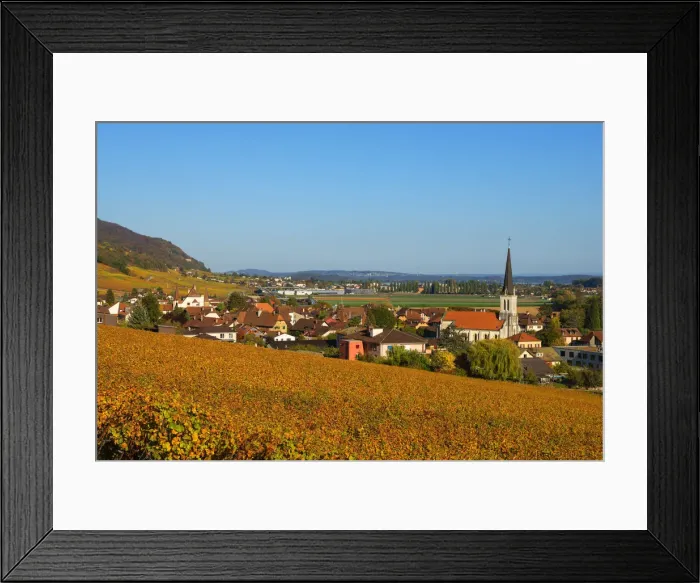Framed Print : Cressier, Neuchatel, Switzerland Framed Print : Cressier, Neuchatel, Switzerland