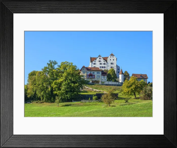 Framed Print : Wildegg castle, Wildegg, Aargau, Switzerland Framed Print : Wildegg castle, Wildegg, Aargau, Switzerland