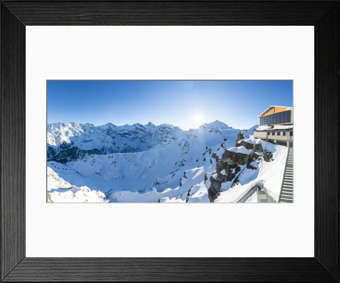 Framed Print : Cable car to Schilthorn, Birg, Berner Oberland, canton of Bern, Switzerland Framed Print : Cable car to Schilthorn, Birg, Berner Oberland, canton of Bern, Switzerland