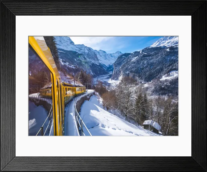 Framed Print : Lauterbrunnen valley, Berner Oberland, canton of Bern, Switzerland Framed Print : Lauterbrunnen valley, Berner Oberland, canton of Bern, Switzerland