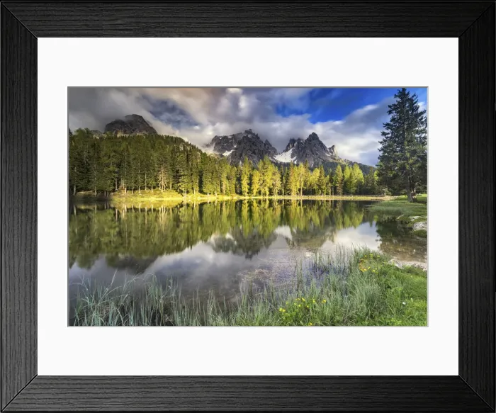 Framed Print : Italy, Veneto Alps, Dolomites Belluno district Cadore Misurina Lake Antorno Framed Print : Italy, Veneto Alps, Dolomites Belluno district Cadore Misurina Lake Antorno