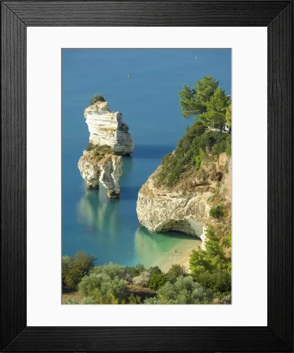 Framed Print : Italy, Apulia, Puglia Mediterranean sea, Adriatic sea, Adriatic Coast Foggia district Framed Print : Italy, Apulia, Puglia Mediterranean sea, Adriatic sea, Adriatic Coast Foggia district
