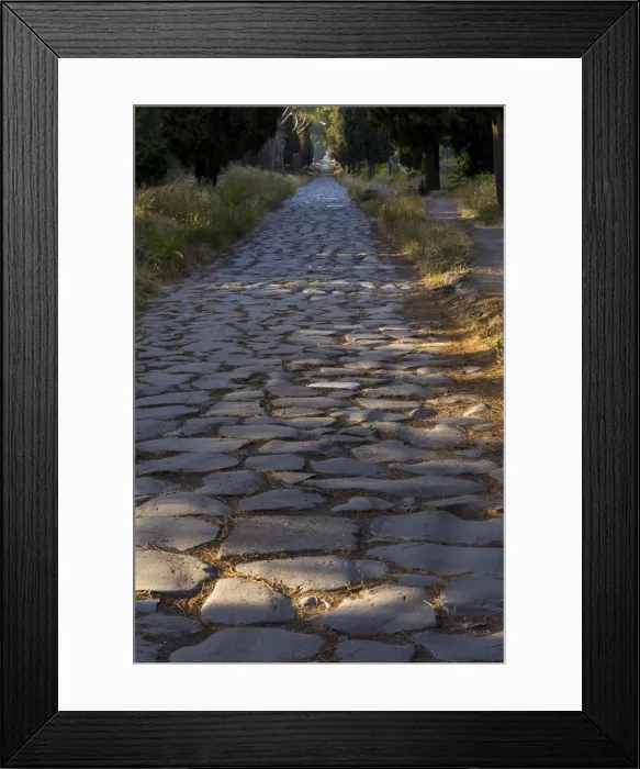 Framed Print : Italy, Lazio. Rome, Appian Way, Via Appia Framed Print : Italy, Lazio. Rome, Appian Way, Via Appia