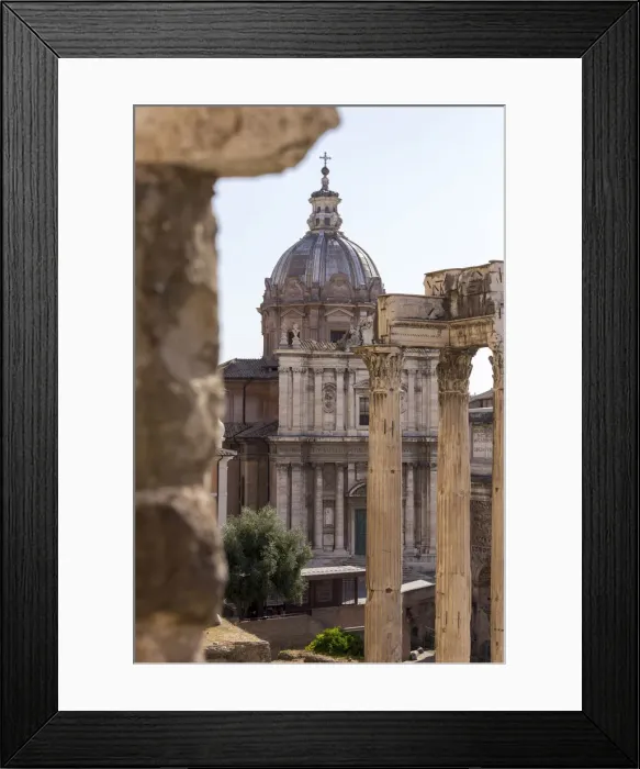 Framed Print : Italy, Latium, Lazio. Rome, Roma. The Roman Forum Framed Print : Italy, Latium, Lazio. Rome, Roma. The Roman Forum