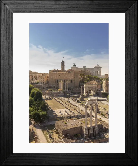 Framed Print : Italy, Latium, Lazio. Rome, Roma. The Roman Forum Framed Print : Italy, Latium, Lazio. Rome, Roma. The Roman Forum
