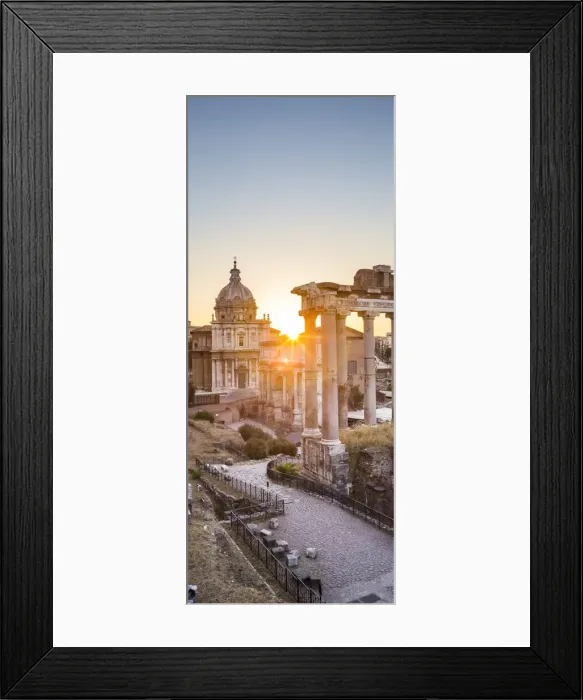 Framed Print : Italy, Latium, Lazio. Rome, Roma. The Roman Forum Framed Print : Italy, Latium, Lazio. Rome, Roma. The Roman Forum